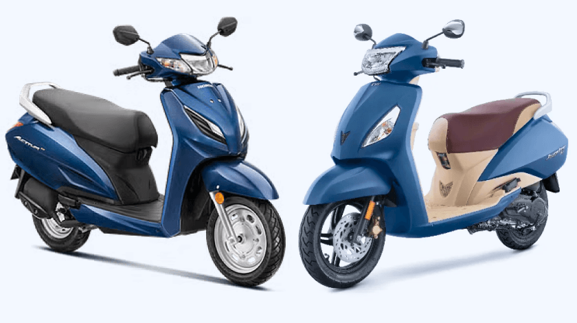Honda Activa 6G vs. TVS Jupiter ZX