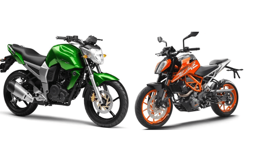 Naked Bikes and Faired Bikes